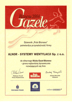 Ranking Gazele Biznesu 2004