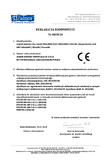 Deklaracja zgodności - Czujnik stężenia CO2 HRQ-SENS-CO2 i HRQ-SENS-I-CO2