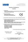Deklaracja zgodności - Sterownik 4-przyciskowy, podtynkowy HRQ-BUT-LM04 i -LM11