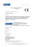 Deklaracja właściwości użytkowych Nr 002/02/22 - Przeciwpożarowa klapa odcinająca  FDA-BU