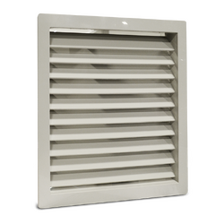 Rectangular ventilation grille made of plastics. | Alnor
