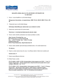 Deklaracja Zgodności- Rekuperator Ścienny HRU-WALL