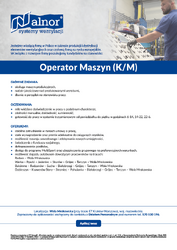 Zdjęcie rodziny produktów: Operator Maszyn (K/M)
